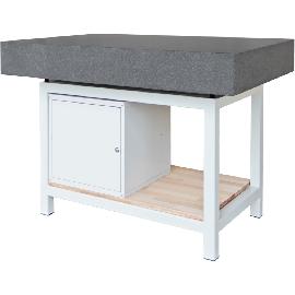 Mess- und Kontrollplatte mit Werkzeugschrank Produktbild